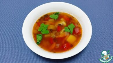 Photo of Постный суп с фасолью