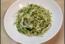 Photo of Салат из молодой капусты с уксусом